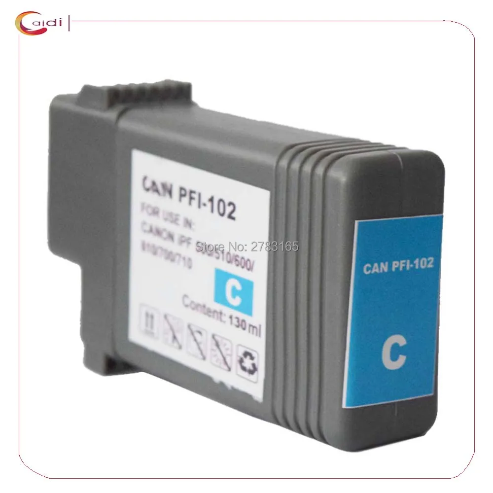 Чернильный картридж Canon совместимый с голубым для принтеров PROGRAF iPF500 iPF600 и iPF700