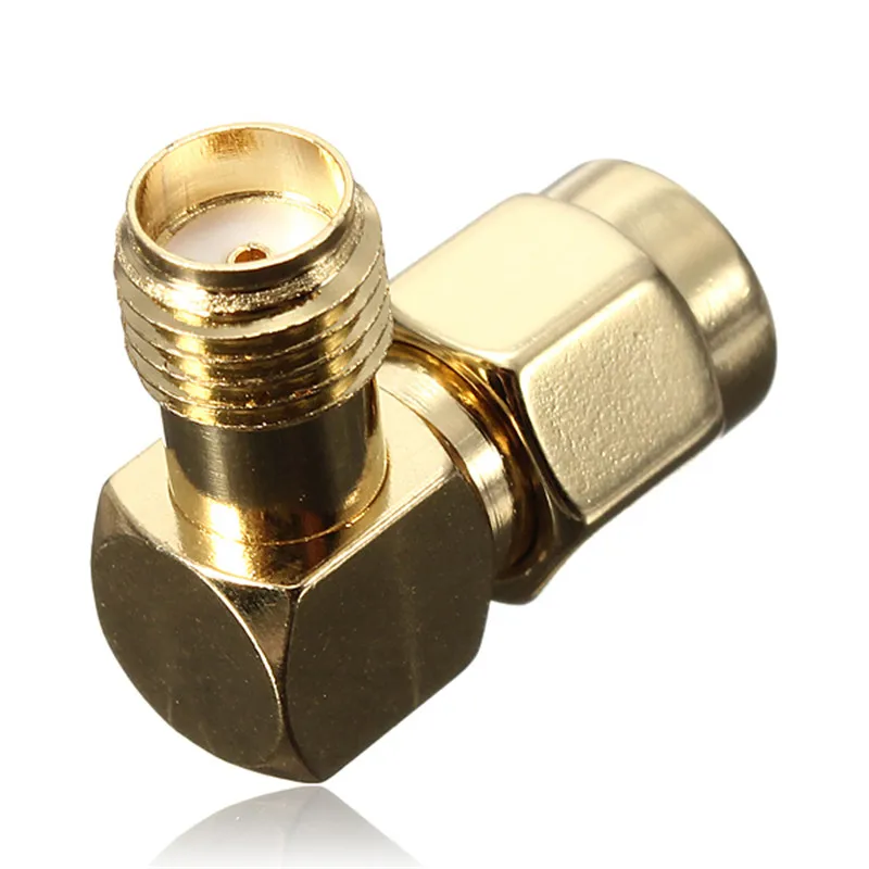 New SMA Male plug To Female Jack 90 Degree Right Angle Crimp in Series RF Assembly Adapter Connector | Обустройство дома