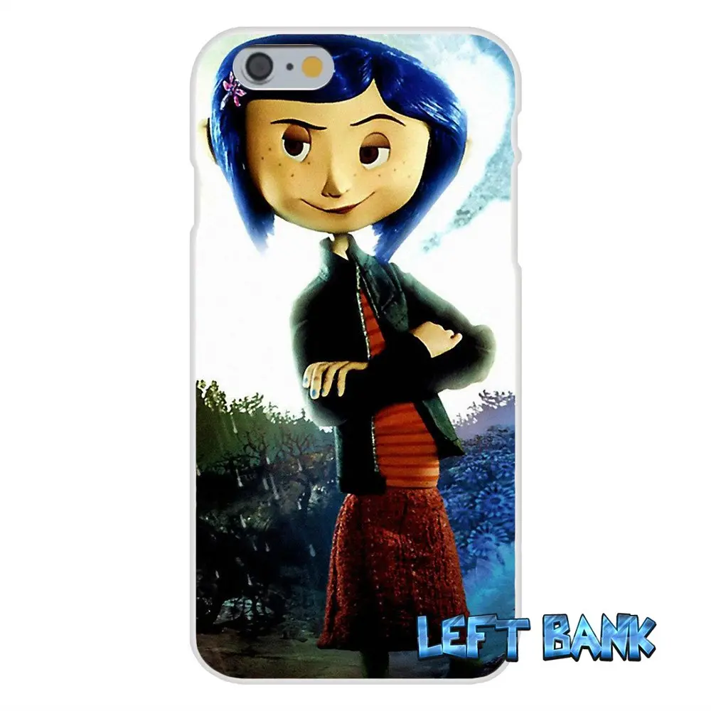 Для iPhone 4 4S 5 5S 5C SE 6 6S 7 Plus Coraline винтажный Мягкий Силиконовый ТПУ прозрачный чехол |