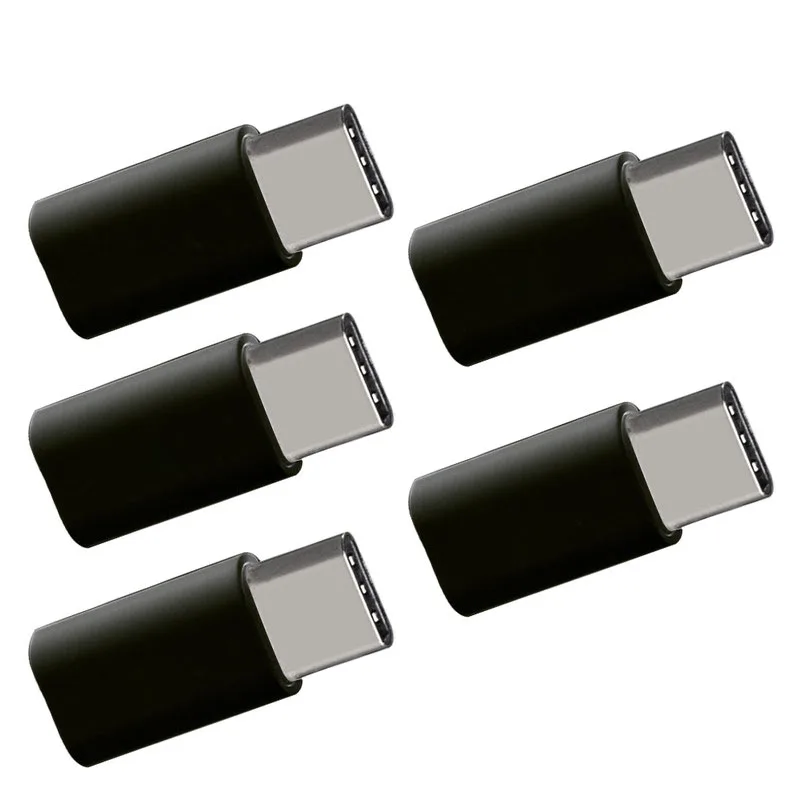 100 шт. Micro USB к Тип-C Тип C зарядный кабель адаптер конвертер Разъем для MacBook Nexus 6 P xiaomi mi4C samsung S9 S8 Примечание 8