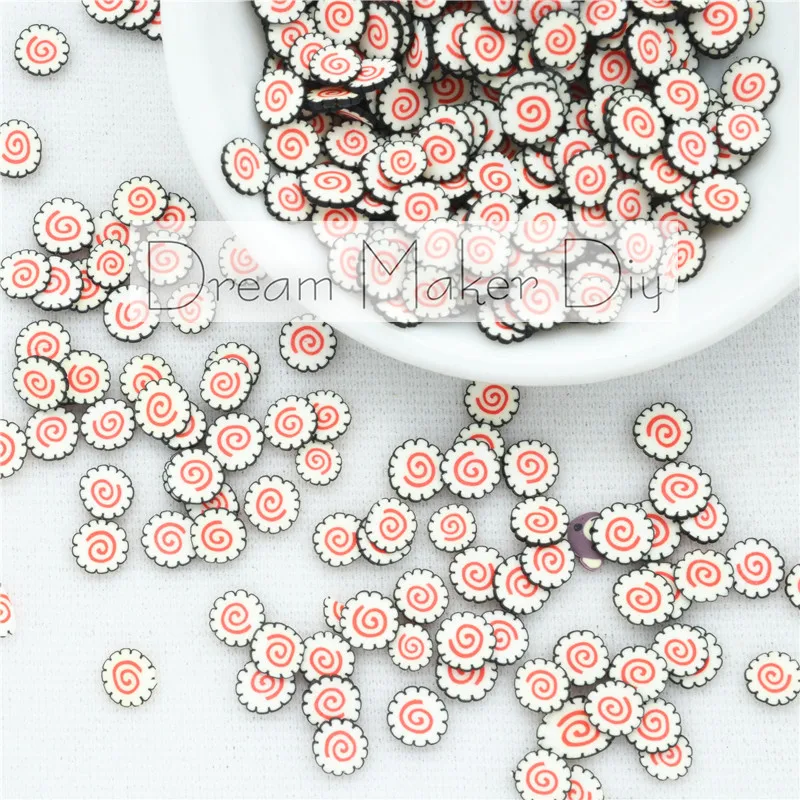 

100g/lot Polymer Hot Clay Sprinkles Sushi for Crafts Making, DIY