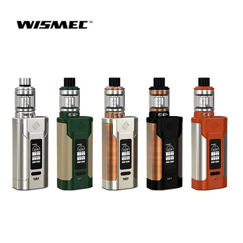 Новые цвета в наличии оригинальный Wismec Хищник 228 с Elabo комплект мод Танк сменный
