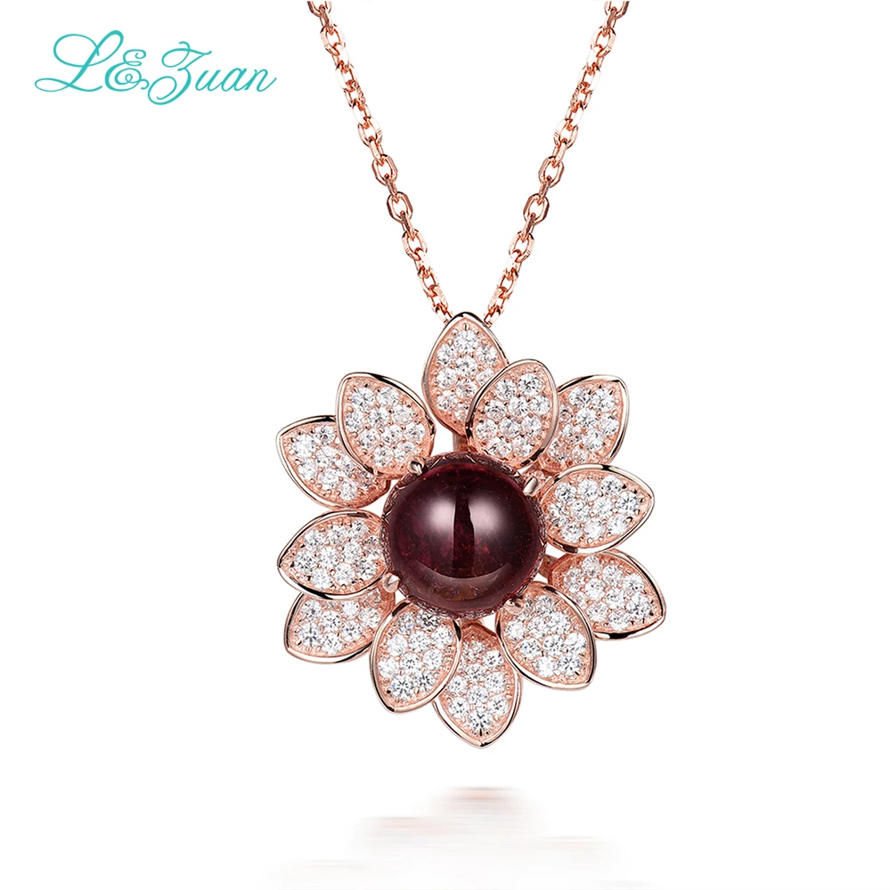 

Женская подвеска из серебра 925 пробы с натуральным турмалином 2,86 карата