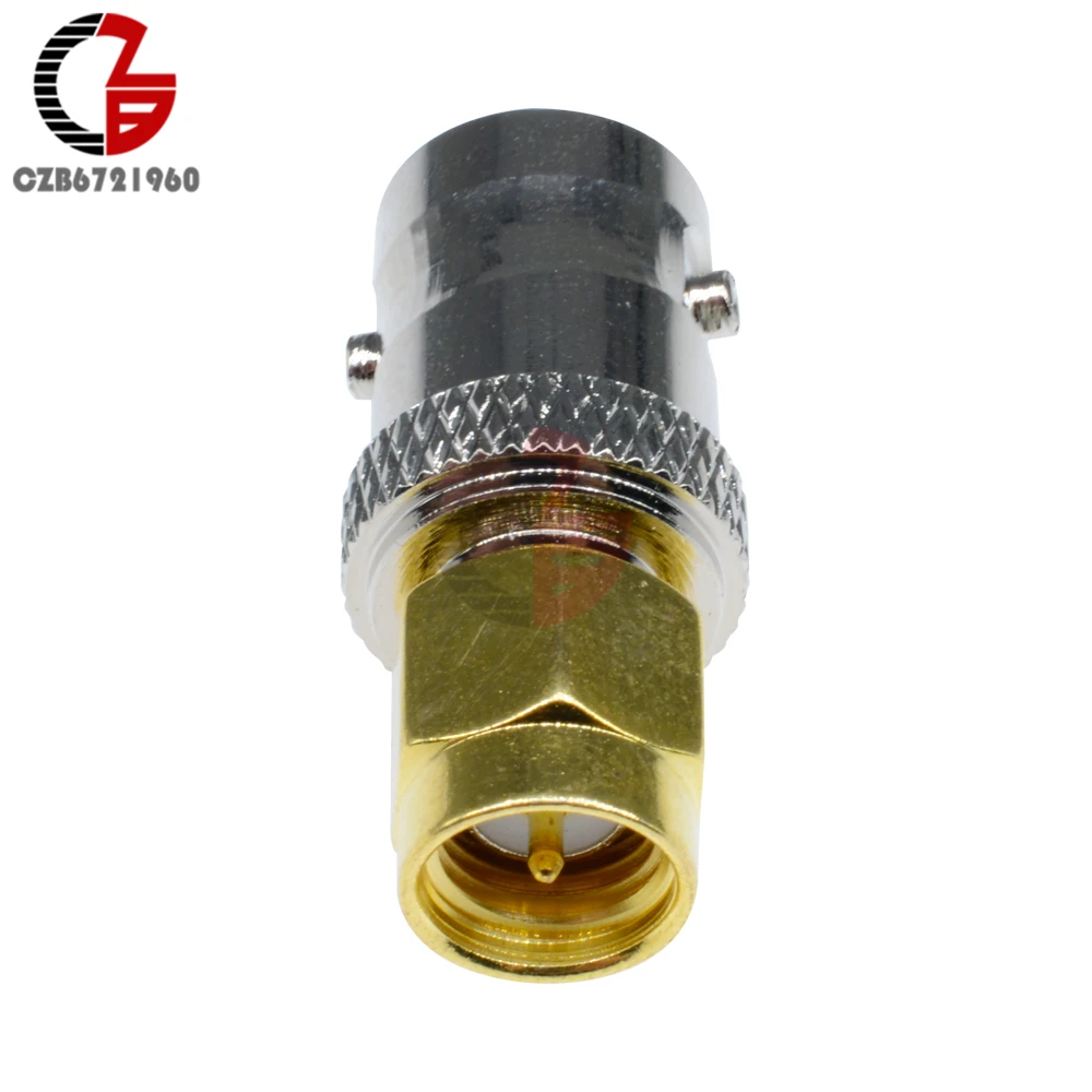 Коаксиальный SMA штекер для BNC Женский BNC Fmale для SMA женский M/F радио переходник для антенного соединителя