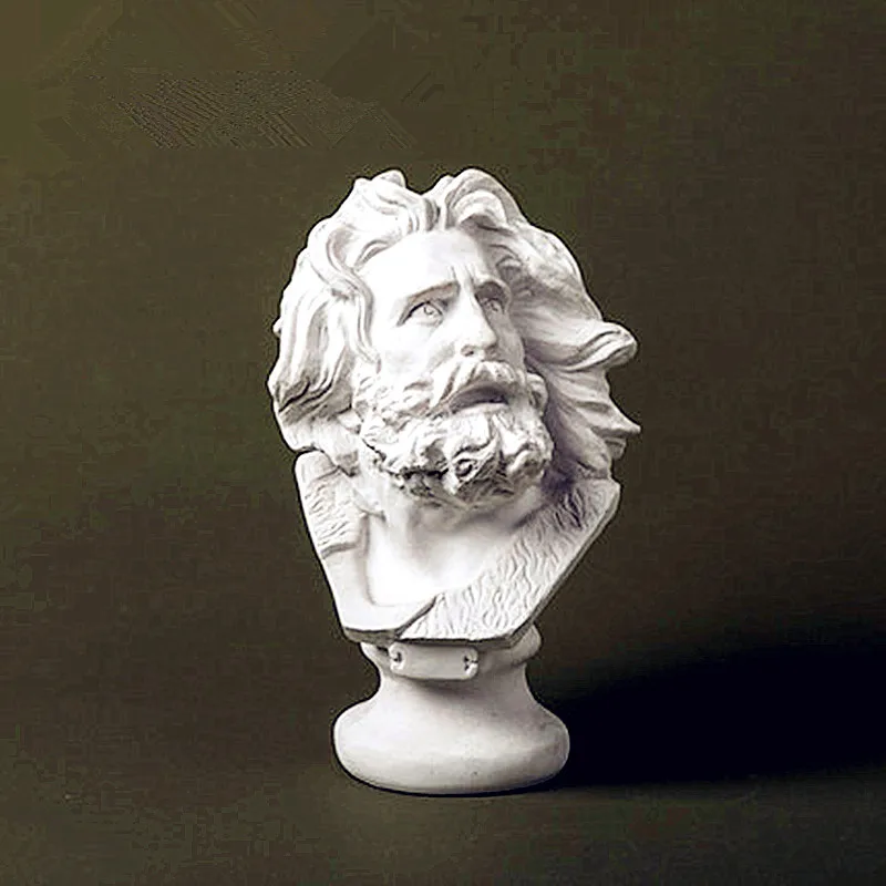 17.5cm Agrippa Давид статуя La Marseillaise Moliere бюст из смолы художественное ремесло для домашнего рабочего стола украшение для офиса подарок на день рождения L2692 - Цвет: 17.5cm
