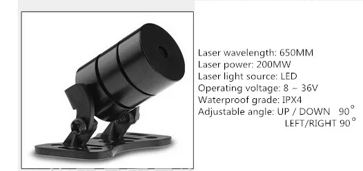 Светодиодный автомобильные и мотоциклетные лазерные противотуманные фары