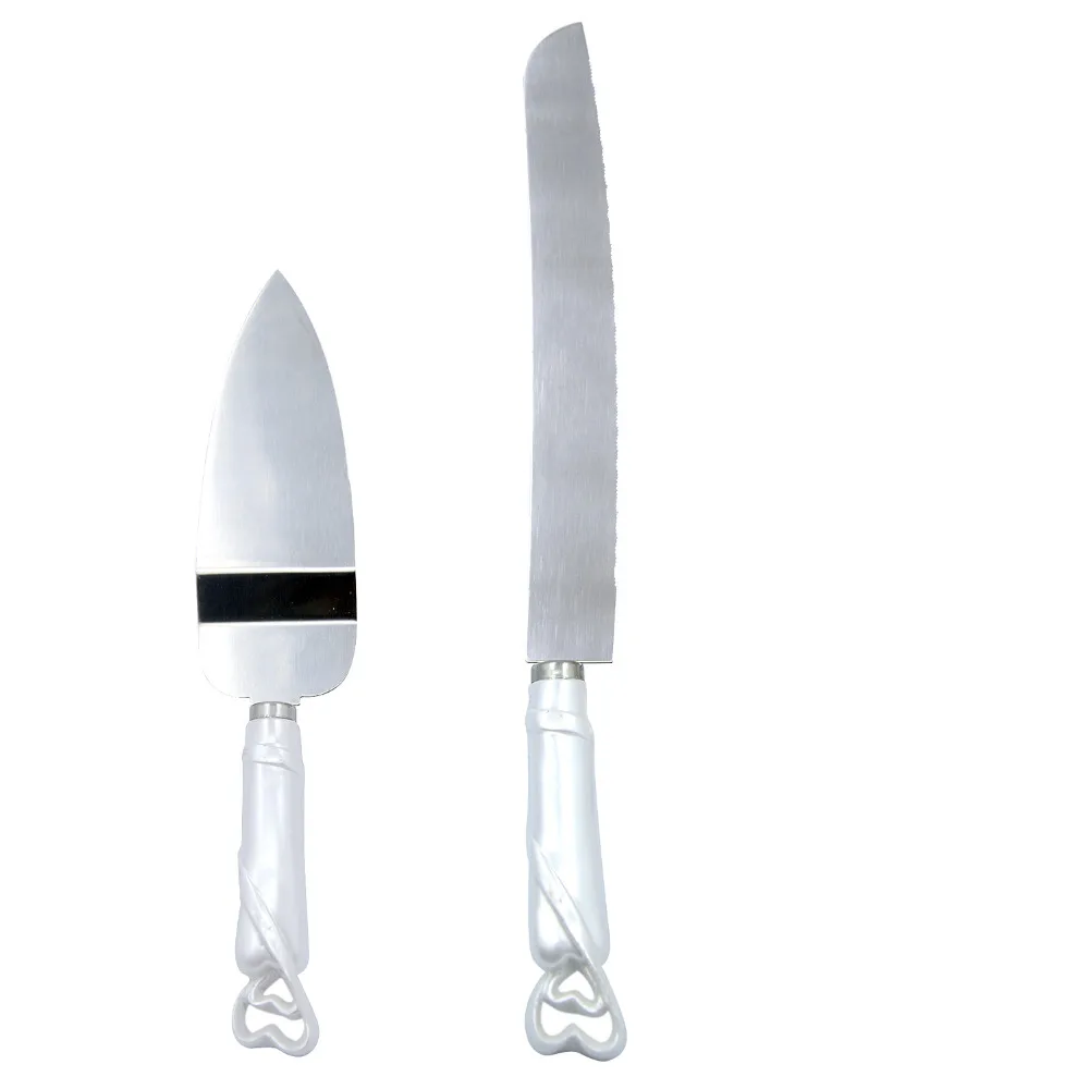 Behogar Свадебная полимерная для торта нож Сервировочный набор на заказ торт Хлеб