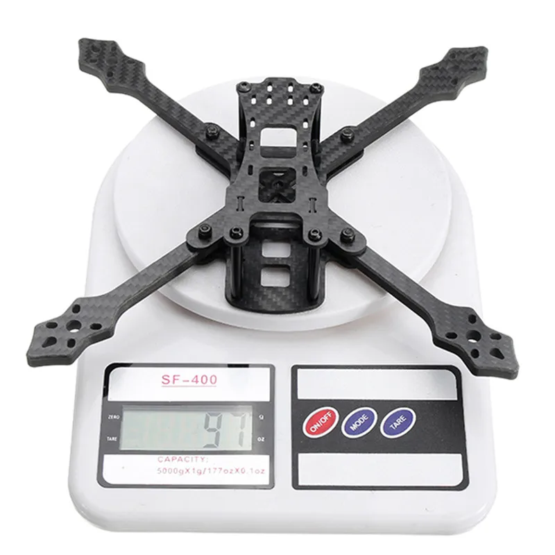 Новейший Realacc Furious 220 мм углеродное волокно 6 Arm FPV Racing Frame Kit 97g для RC Racer Drone Quadcopter DIY