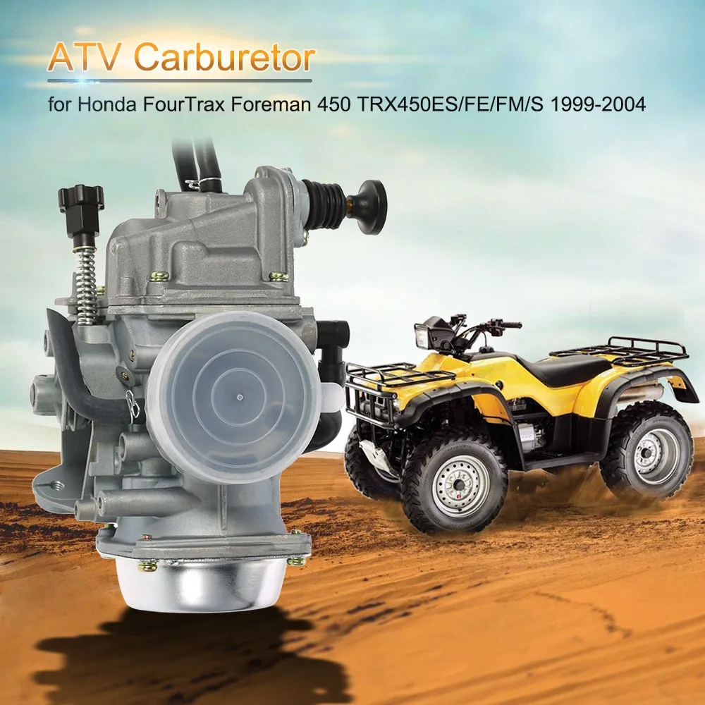 Карбюратор для Honda FourTrax Foreman 450 TRX450ES/FE/FM 1999 2004 ad набор ремонта карбюратора TRX450ES