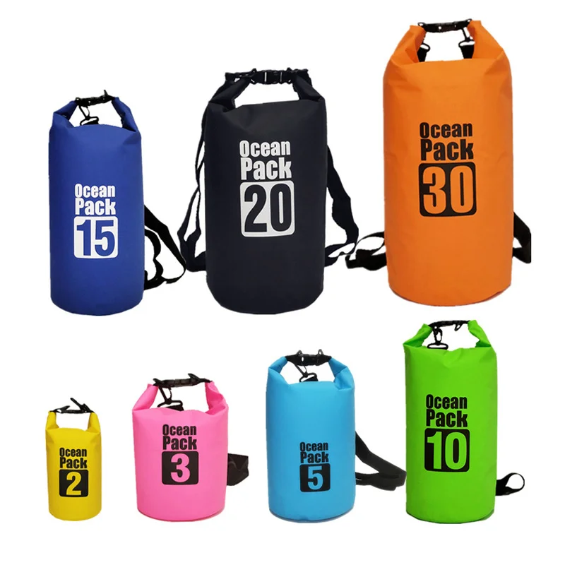 

MELIFE 20L Outdoor Diving Compression Storage Waterproof Dry Bag Sports Kayaking Canoeing Swimming Bag Ocean Pack Sack