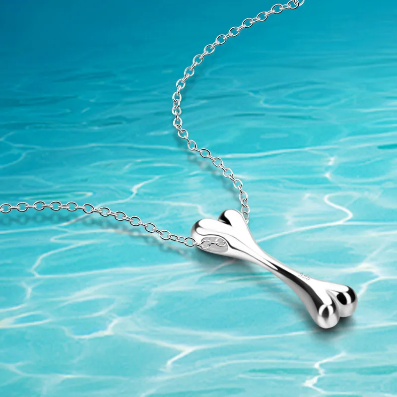 Стильные аксессуары для мужчин и женщин ожерелье из стерлингового серебра 925