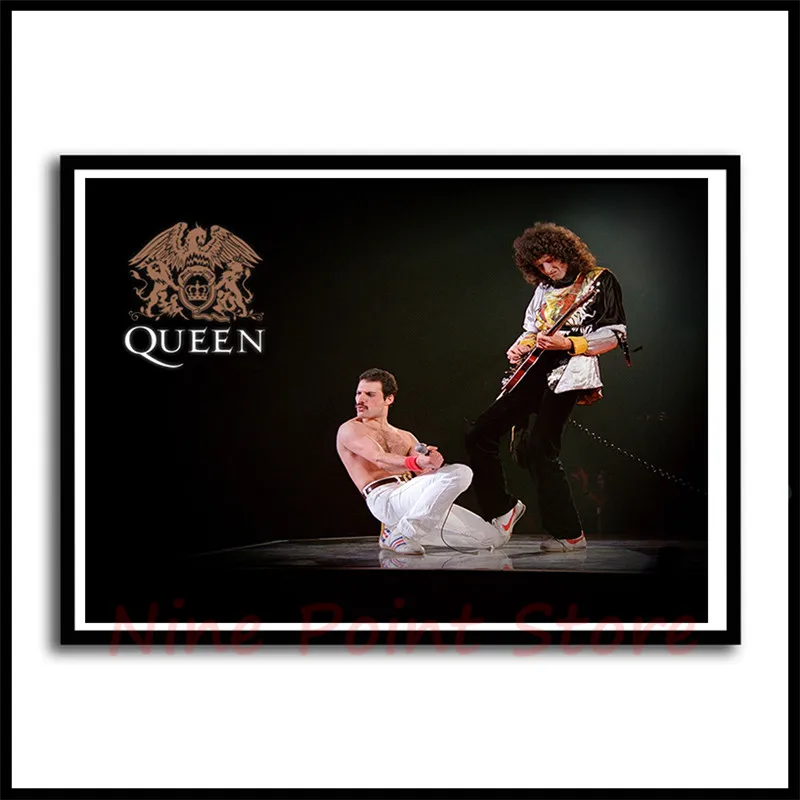 Queen рок музыки с покрытием Бумага постеры для бара кафе дом Декор настенная