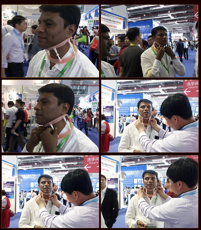 Регулируемая подъем и падение шейных позвонков трактор силиконовый разделенный