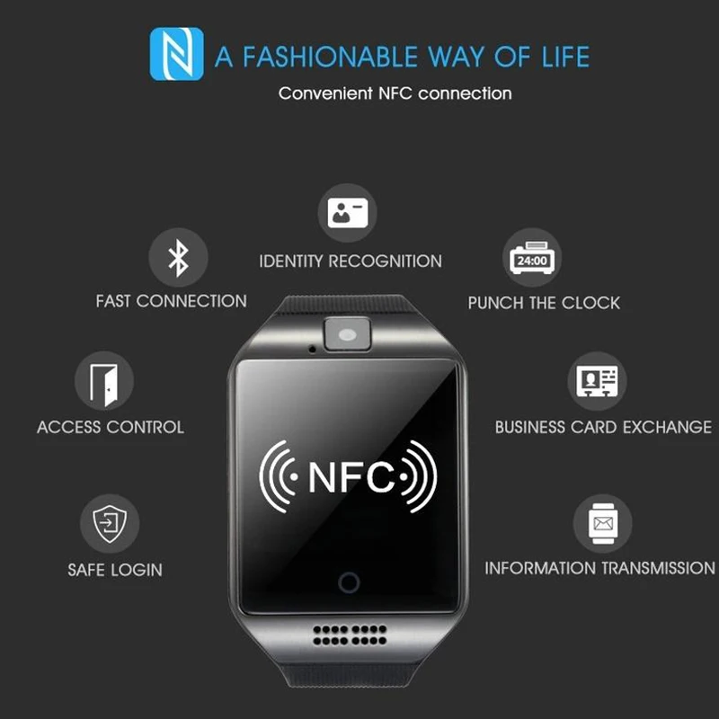 Smart Watch Men Waterproof IP67 Sim Card Android Cam Phone Sport Heart Rate Monitor IOS Compatible Better than dz09 | Электроника