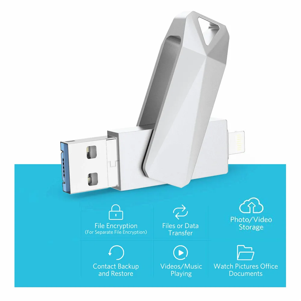 LL TRADER, флеш-накопитель 128g, 64 ГБ, металлический USB флеш-накопитель для телефона, флешка для iPhone, Android, iOS, OTG, 16 ГБ, USB, диск для хранения ключей