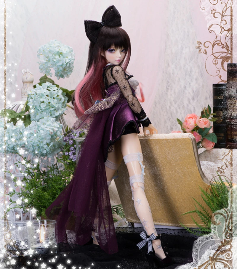 Новое поступление 1/4 BJD кукла BJD/SD Модная стильная для маленькой девочки подарок
