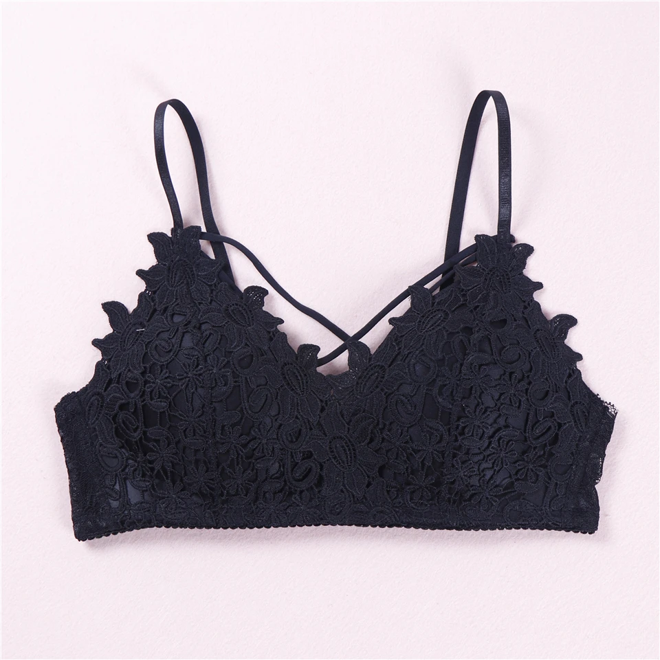 New Sexy Lace Underwear Seamless Comfortable Women Bra Fine Embroidery Lovely Girl Push Up Bra