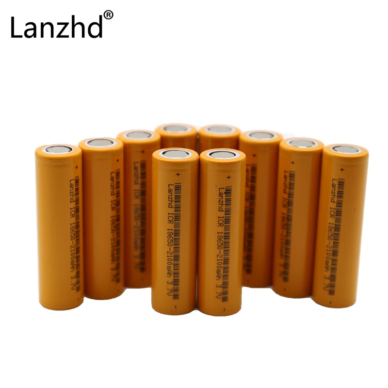 10 шт. литий ионные аккумуляторные батарейки 18650 3 7 в|li-ion battery|18650 batteryrechargeable battery |