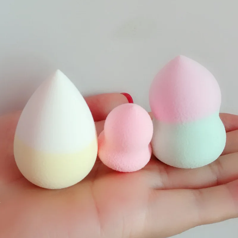 3 шт./упак. Косметика основа для макияжа лица Puff красота макияж губки Мягкая Тыква