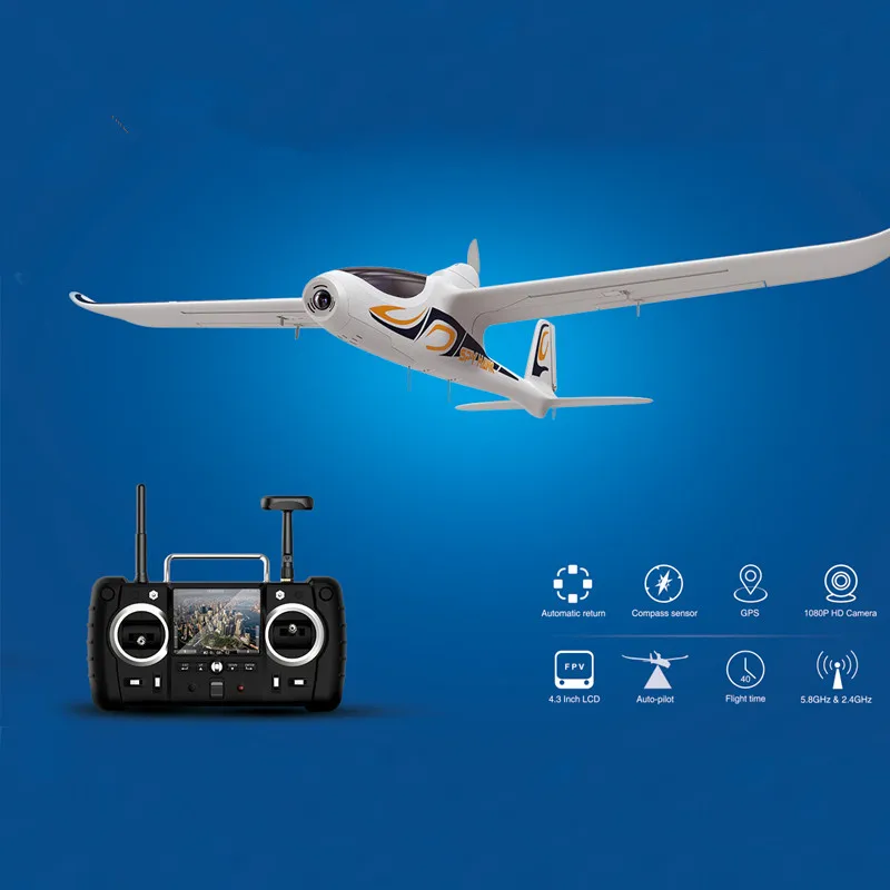 Пульт дистанционного управления Аэрограф SPY HAWK 100 см фиксированное крыльев EPO GPS 5