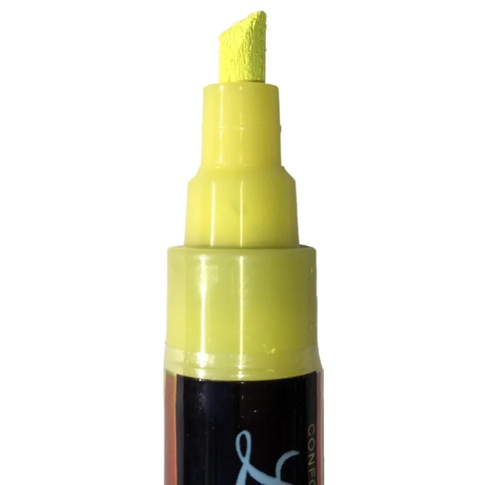 Канцелярские принадлежности 6 мм маркеры неоновый Жидкий Мел для LED доска эффект