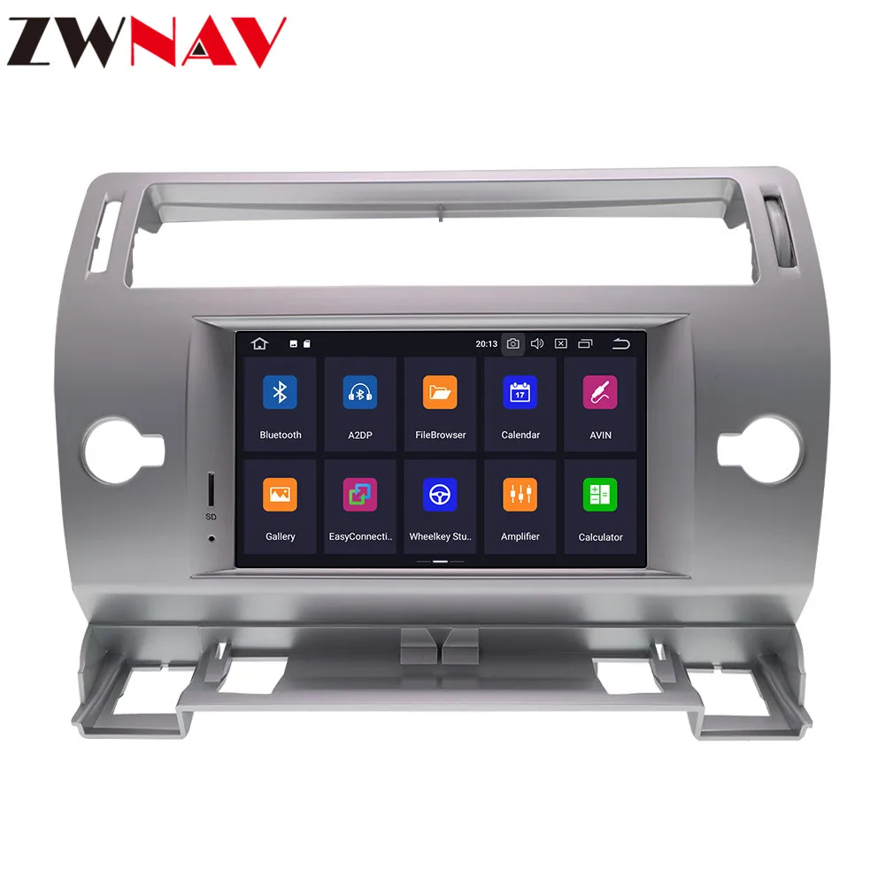 Android 9,1 автомобильный dvd-плеер gps Glonass Navi для Citroen C4 C-Triomphe C-Quatre 2004 2006 2007 2008-2012 радио Мультимедиа Стерео