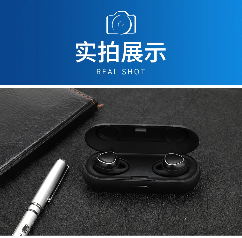 Moloke мини TWS наушники Bluetooth 5,0 спортивная гарнитура беспроводные наушники с зарядным устройством