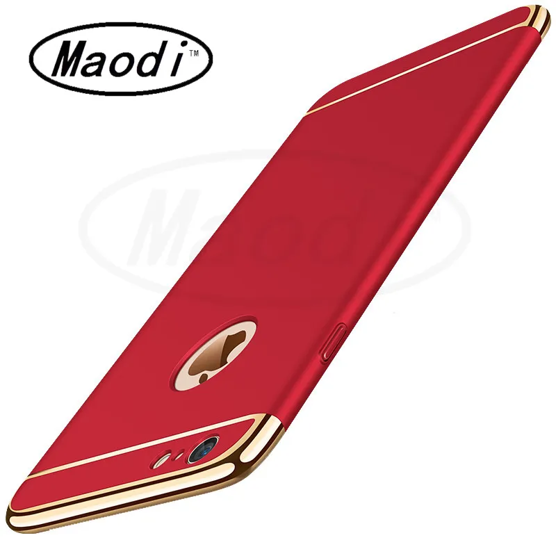 Роскошные ультра тонкий Coque чехол для телефона iPhone 6 6S 7 плюс 5 360 Полный Средства