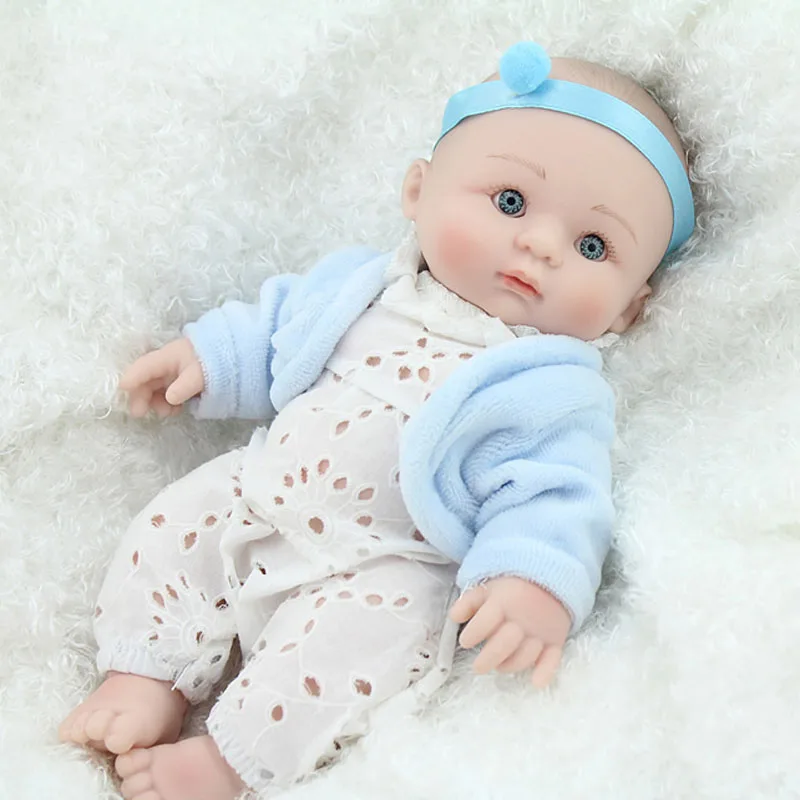 Silicone Reborn Baby Dolls Twins Mini Princess Toys Doll Wholesale Soft Real Touch Hot Sale Cute Toy For Children | Игрушки и хобби