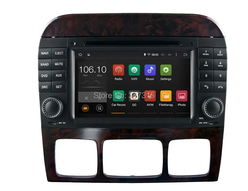 Android 5 1 Автомобильный GPS навигатор DVD для Mercedes Benz S W220 S280 S320 S350 S400 S430 S500 w/Радио BT USB WIFI