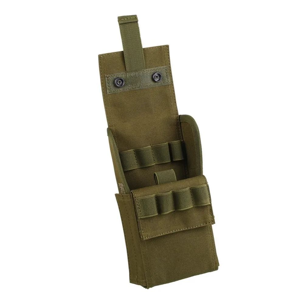 Тактические боеприпасы Сумка Molle 25 круглый 12GA 12 калибра боеприпасы, патроны перезарядить Чехлы для обоймы Молл Военная Униформа huntingbag