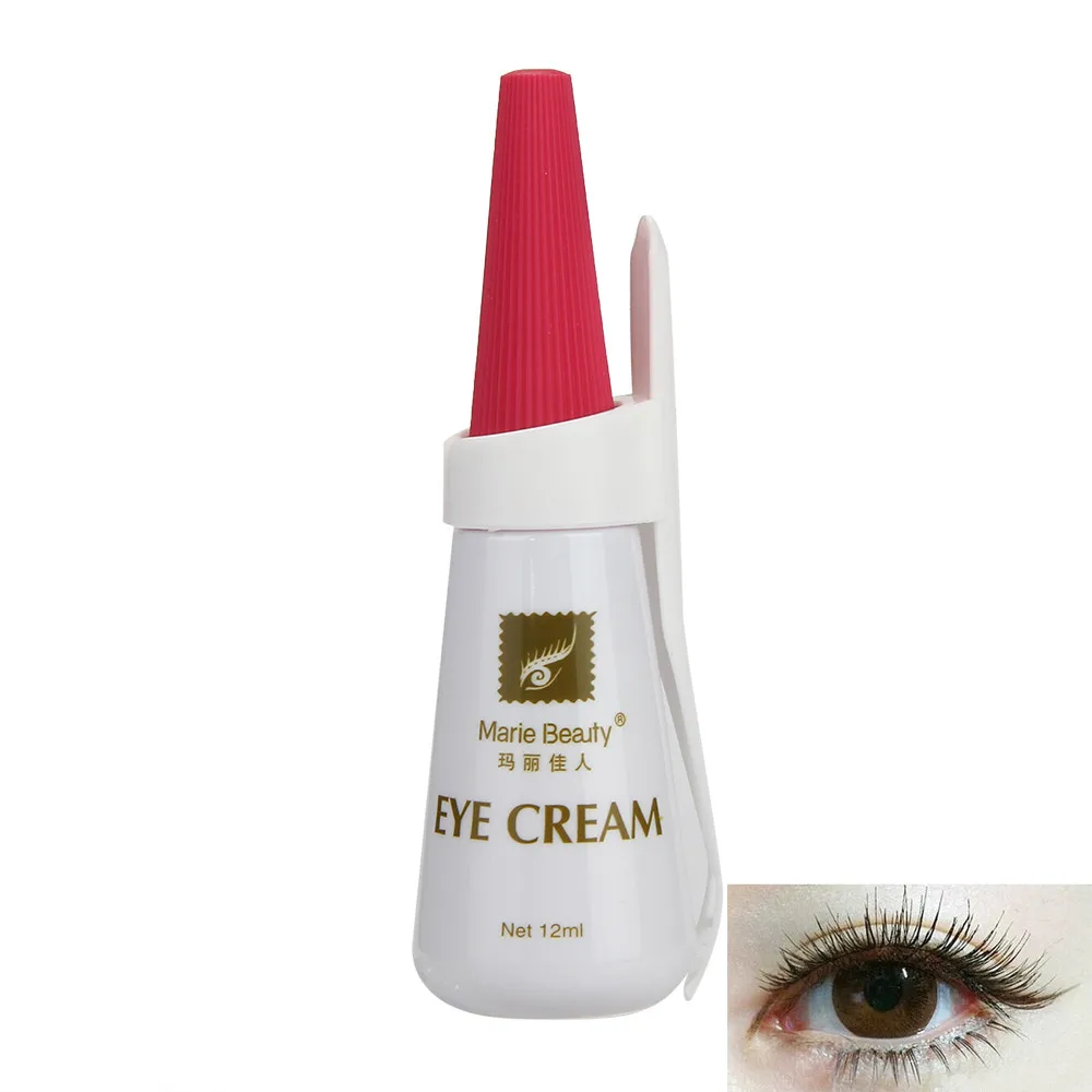 2018 Marie Beauty 12 мл Белый клей для накладных ресниц поддельный индивидуальные