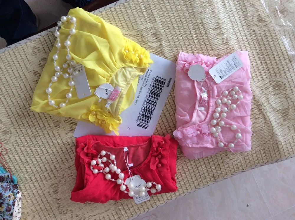 Свет детей одежда девочки сарафан лето 2016 шифоновое платье красный желтый 7 8 9 10 11