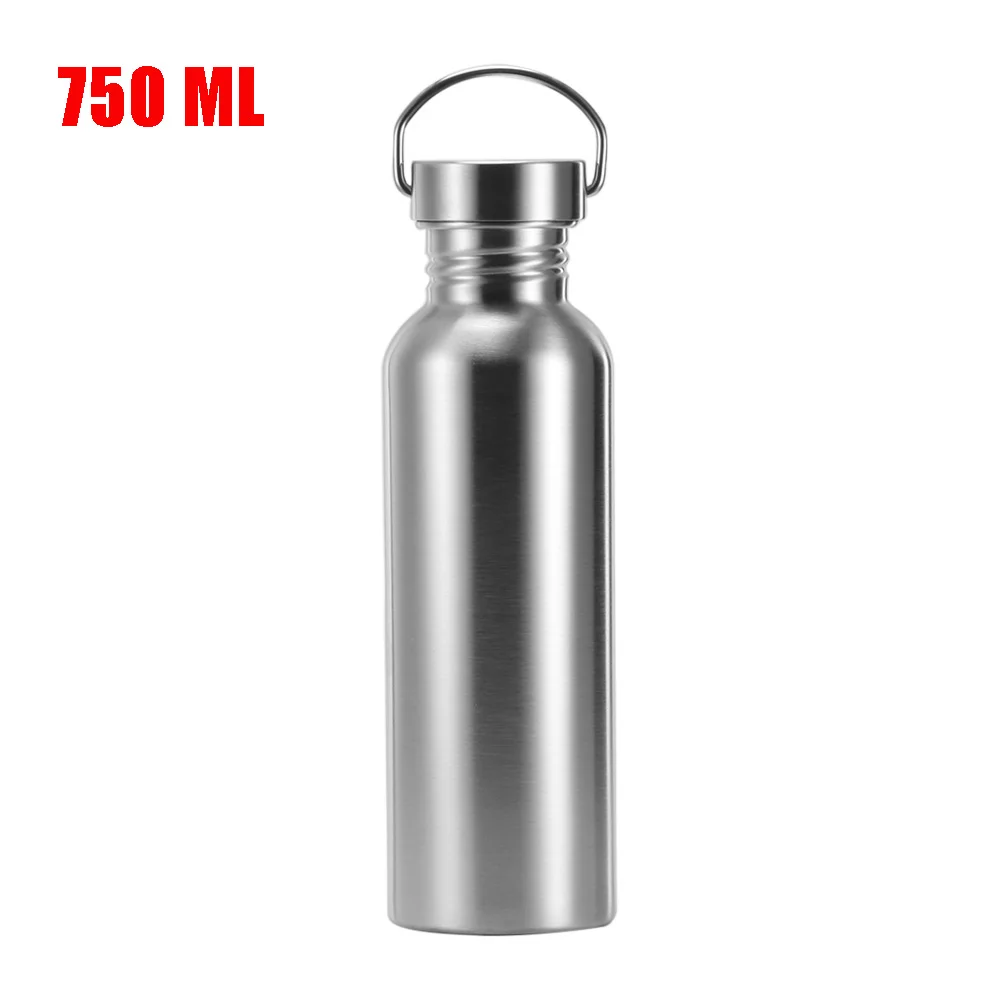 350ml/500ml/750ml Outdoor Camping Hiking Nice Soft Flask Sports Cycling Running Water Leak-Proof Food Jar Stainless | Дом и сад