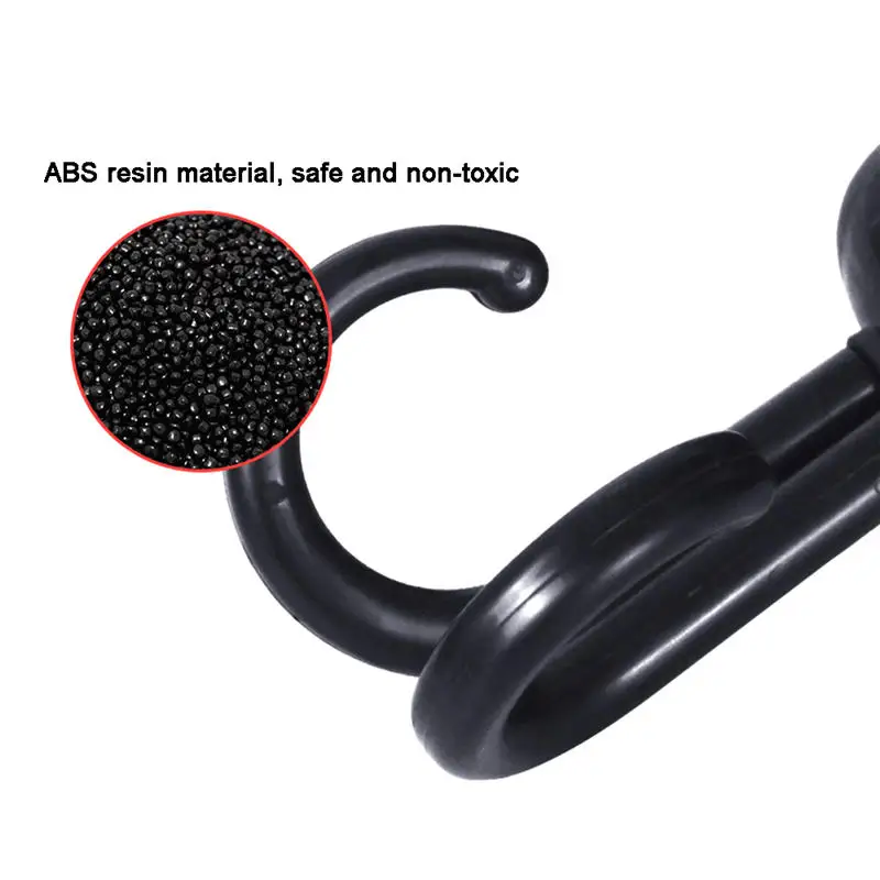 BalleenShiny Baby Stroller Hook Pushchair Shopping Bag Hook Mum Pram Handy Carry Clip Rotatable Double Hook Stroller Accessories
