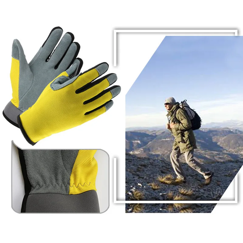 Рабочие перчатки OZERO для мужчин и женщин бытовые с закрытыми пальцами работы на