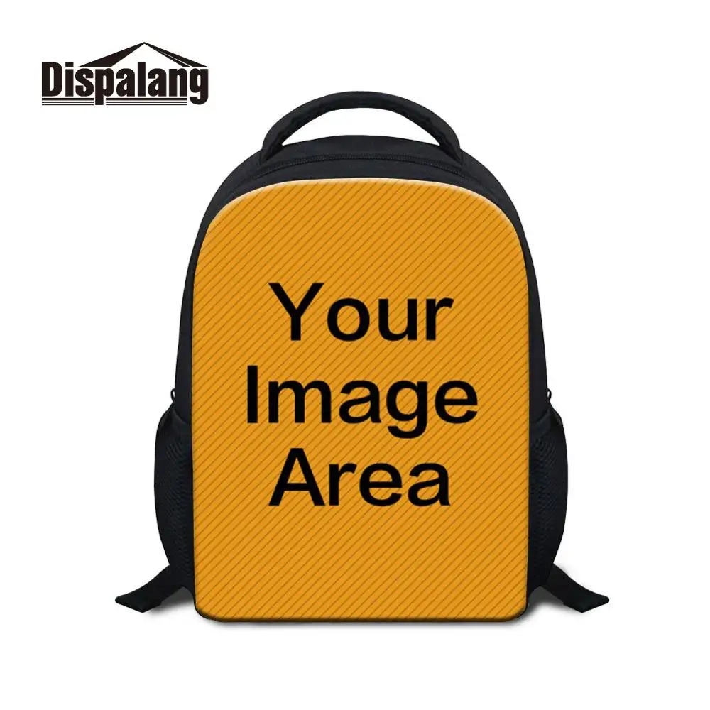 Рюкзак для маленьких мальчиков и девочек 12 дюймов с логотипом на заказ Школьный