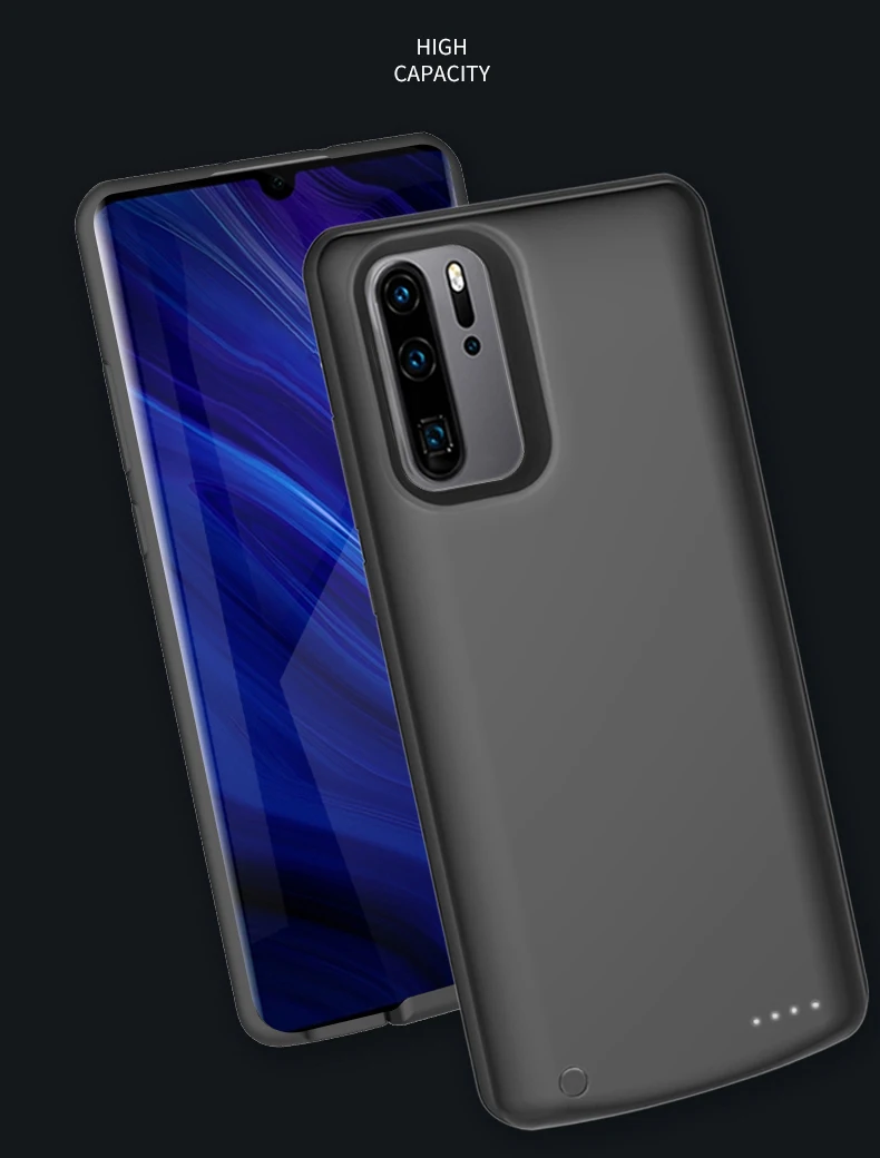 Высококачественный внешний аккумулятор чехол для Huawei P30 6500mahPack запасная батарея