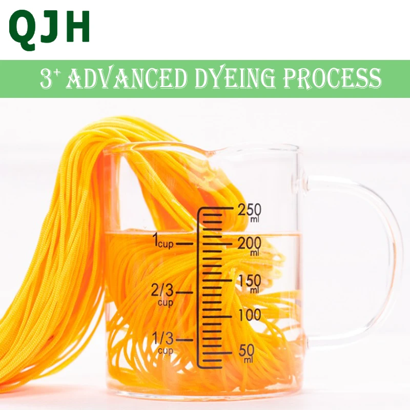 Нейлоновая нить для вязания крючком QJH плетеный Шелковый светильник с узелком