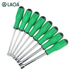 LAOA 8 шт. муфта отвертки Cr-V шестигранный торцевой ключ углубление торцевой отвертки