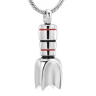 Ожерелье с кулоном для женщин и мужчин из нержавеющей стали