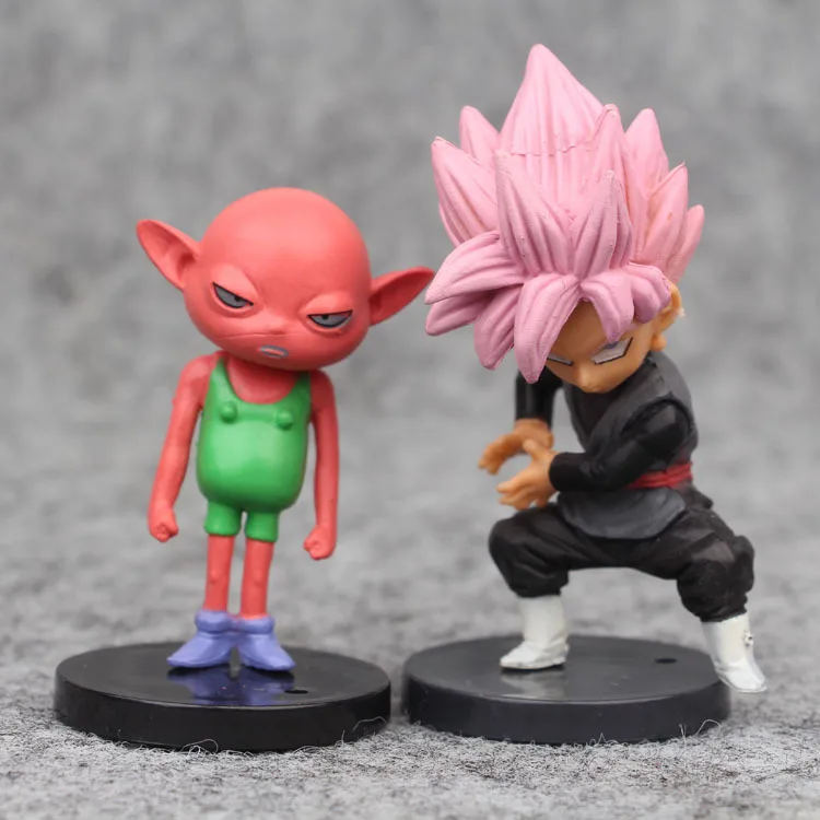 16 шт./компл. аниме Dragon Ball Z персонаж Милая версия ПВХ экшн-фигурка модель игрушка 8