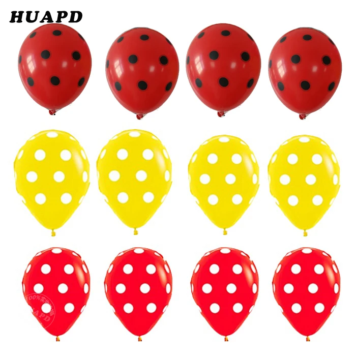 Воздушные шары 12 дюймов Премиум черный и ягодный розовый со сплошным принтом