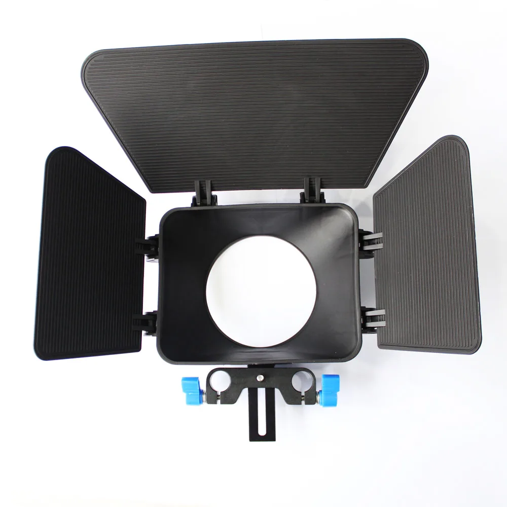 Матовый корпус DSLR для камеры 15 мм рельсовая штанга с поддержкой штатива Canon 60D 5DII