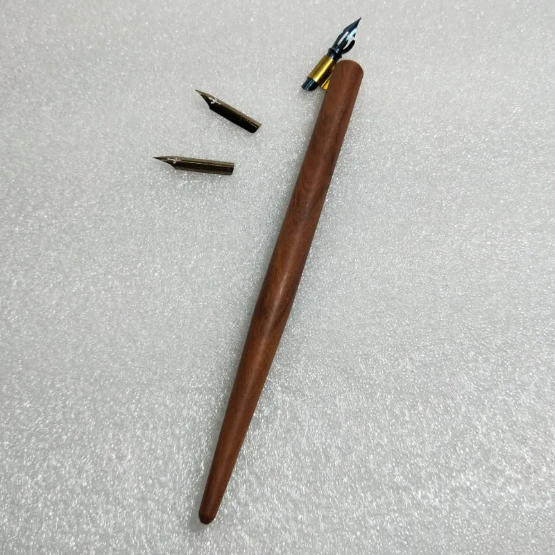 Ручка для каллиграфии Rosewood ручка с 1 держателем ручки 3 наконечника набор