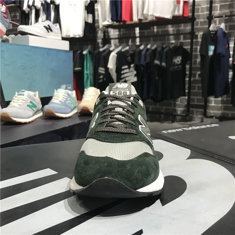 New Balance/nb 580 Мужская обувь для бега женская обувь для отдыха кроссовки Mrt580ds/nv/gy/gk