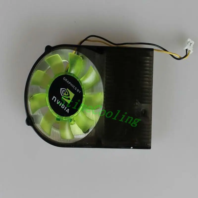 Вентилятор Охлаждения видеокарты VGA с двумя шарикоподшипниками 2pin 55 мм 1 шт.|cooler