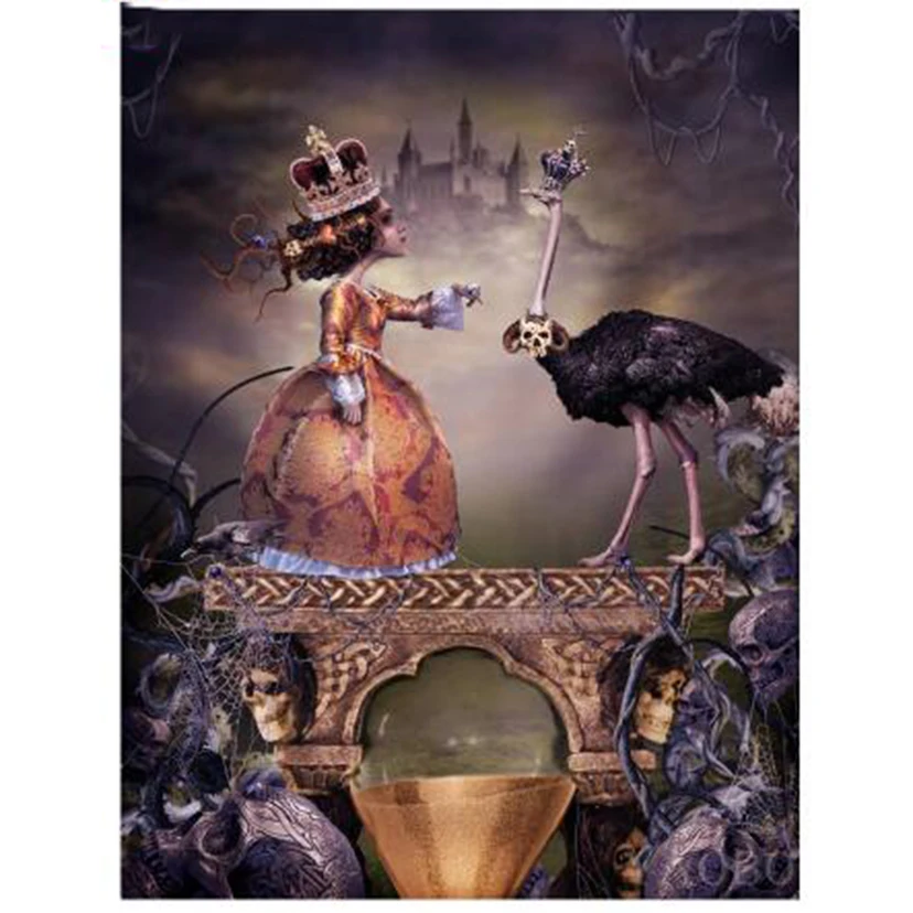 5d алмазная живопись животное мультяшный Страус полноразмерная Алмазная мозаика