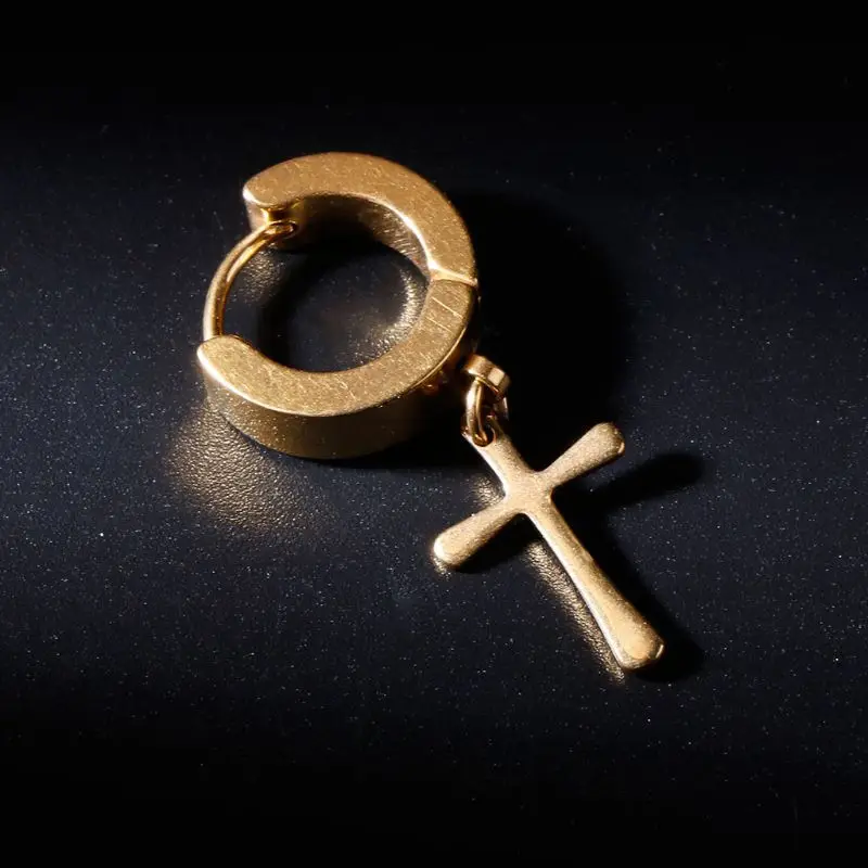 1 шт. шикарные серьги-подвески с крестом для ушей ювелирные изделия подвески