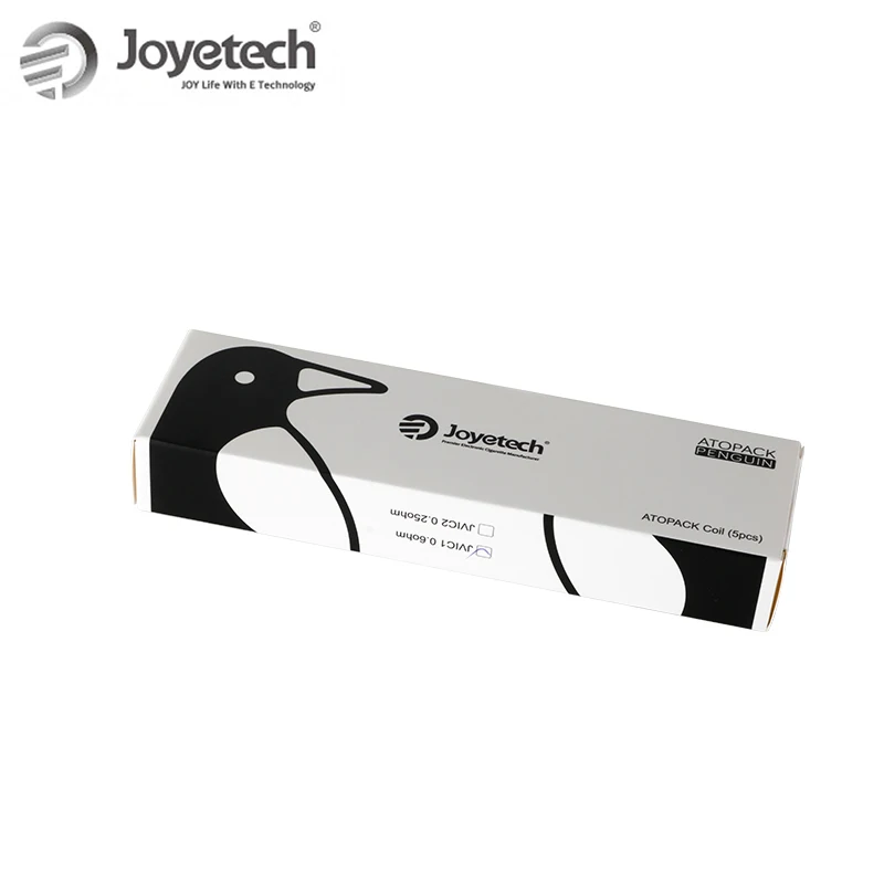 Новейший оригинальный Joyetch Atopack MTL JVIC катушка головки 0.6ohm/DL 0.25ohm для Joyetech PENGUIN